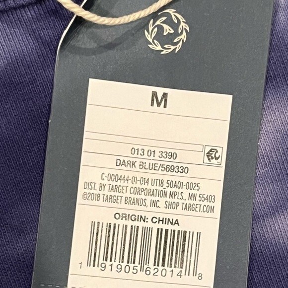 NWT Universal Thread Dark Blue Tie Dye Puff Sleeve Sweatshirt Medium - Picture 4 of 4